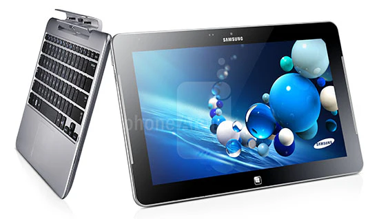 Samsung Ativ Smart PC (3G & WiFi, 1,5 GHz, 2GB RAM, 64GB SSD, WIN8) inkl. Tastatur für 599€ (Update 1)