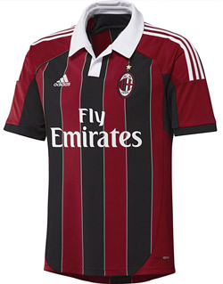 Adidas AC Mailand Heimtrikot 2012 / 2013 für 19,40€