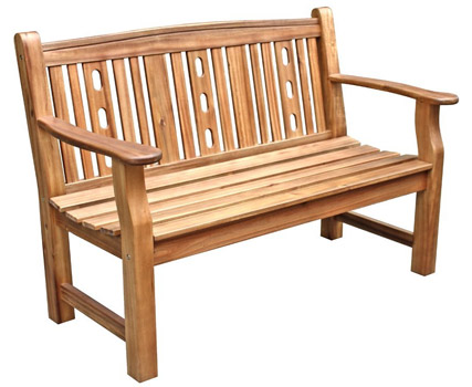 Preisfehler? Dehner Gartenbank Bristol für 35€ - 2-Sitzer aus Akazienholz