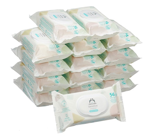 Mama Bear Sensitive Baby-Feuchttücher - 15er Packung (840 Tücher) - 20% Rabatt