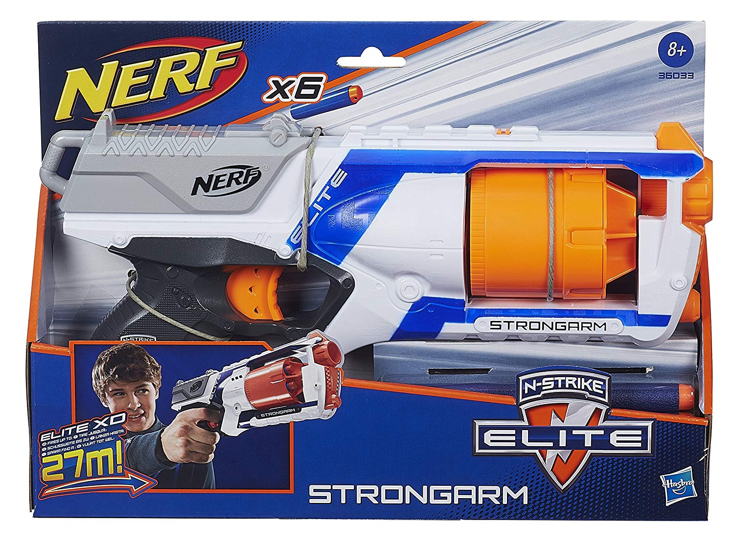 Nerf N-Strike Elite Strongarm für 8,99 EUR