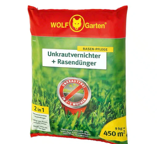 WOLF-Garten 2-in-1: Unkrautvernichter + Rasendünger SQ 450 für 39,50€(statt 49,90€)