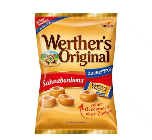Werther's Original Bonbons, zuckerfrei 1x70g für 0,89€(statt 1,19€)