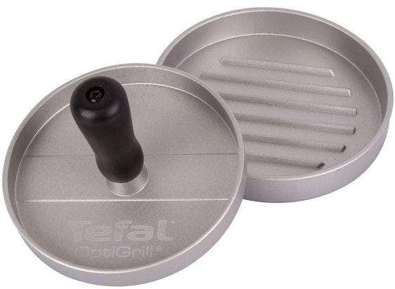 Tefal W875 für 6€ - Hamburgerpresse aus Aluminium, spülmaschinengeeignet