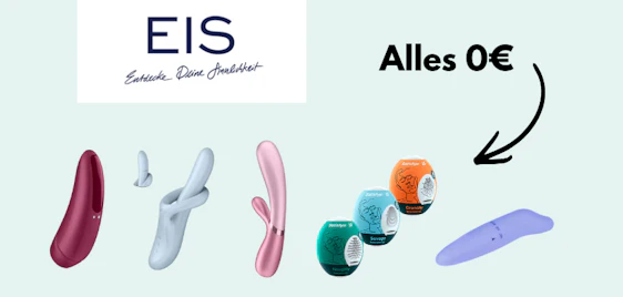 Diverse Satisfyer GRATIS bei Eis.de 🔥 Viele weitere Angebote für 0€