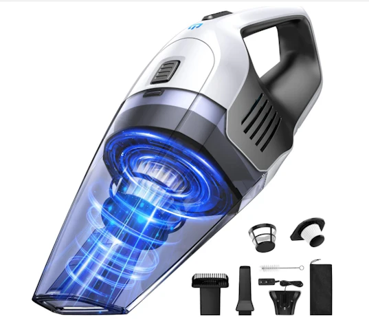 52% Rabatt:Portutif Handstaubsauger Akku, 8Kpa Saugkraft – nur 19.99 €