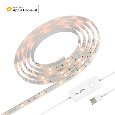 2m Wireless Smart LED Streifen Lichtleiste mit Apple HomeKit Unterstützung