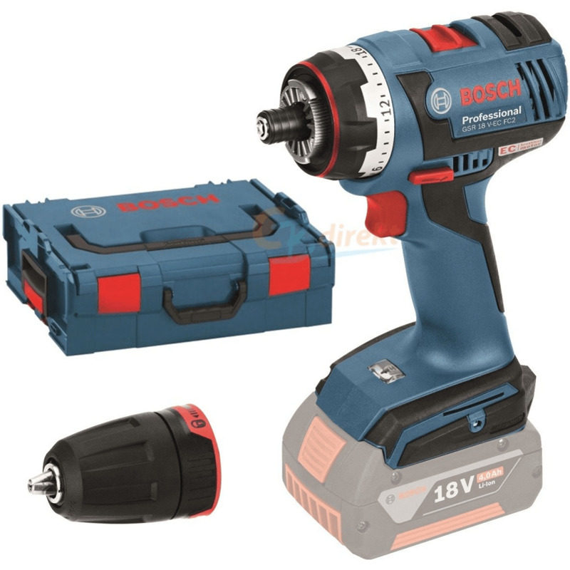 Bosch GSR 18 V-EC FC2 ohne Akku in L-Boxx (0 601 9E1 102): 159,99€ statt 204,79€