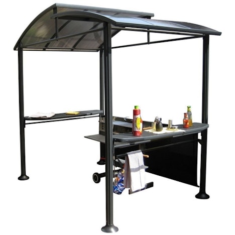 LECO 13800999 Grillpavillon aus Metall Größe 225 x 160 cm für 339,13 EUR inkl. Lieferung