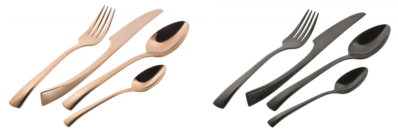 Zwilling Bellasera für 126€ - 30-tlg. Besteckset in Roségold oder Schwarz