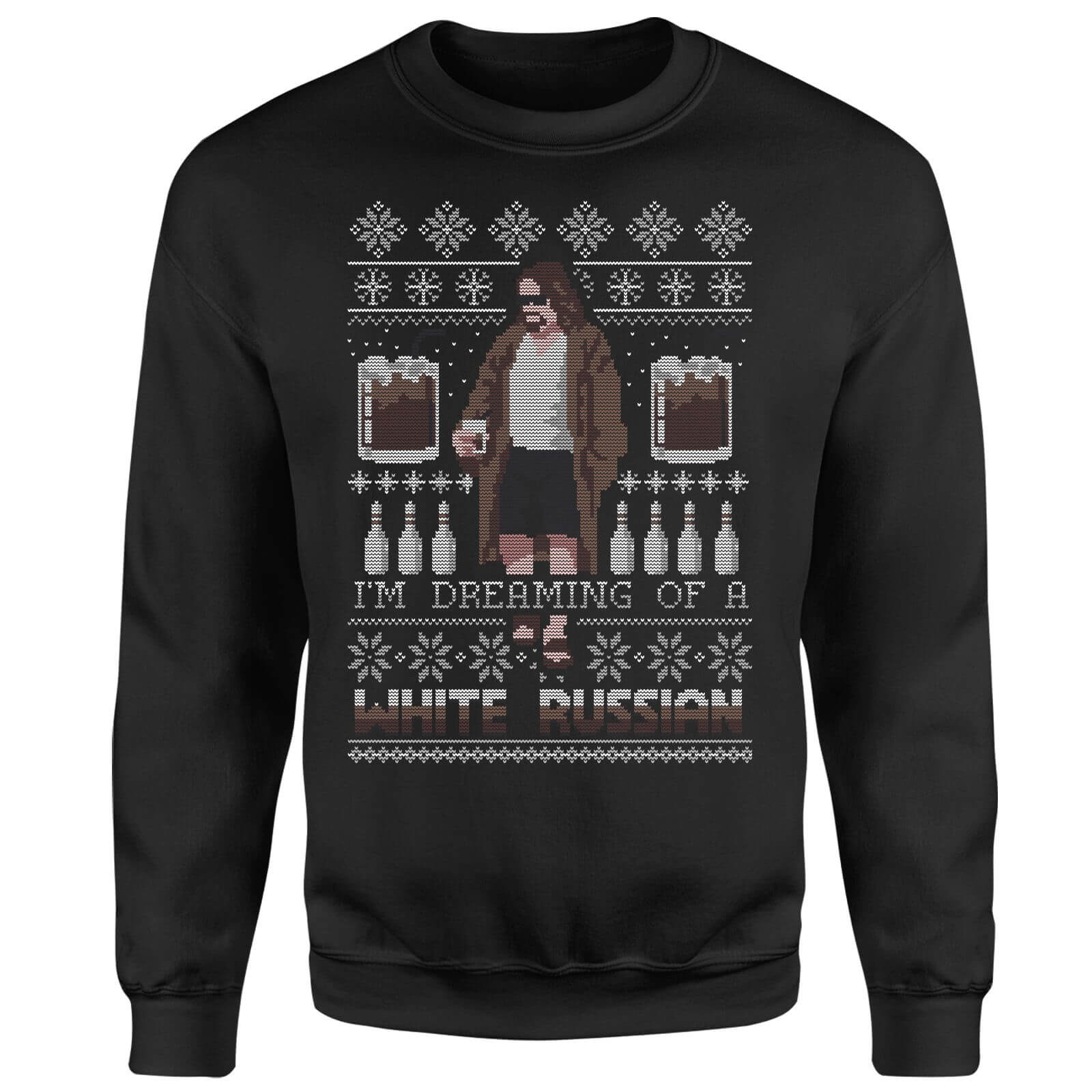 The Big Lebowski Weihnachtspullover für 21€ - I'm dreaming of a White Russian