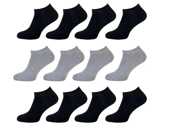 12 Pierre Cardin Sneakersocken bunt für 15€ - Größe 39 bis 46