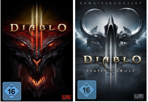 Diablo 3 + Addon Reaper of Souls (PC) für 44€ 