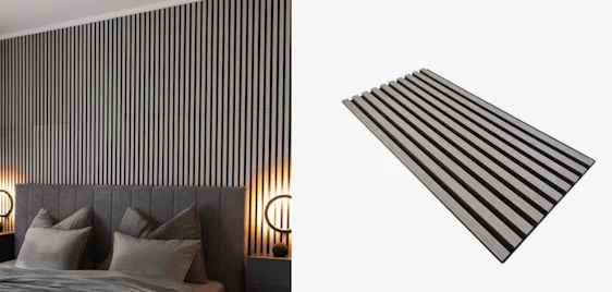 Wandpaneel Akustikpaneel / Lamellenwand SONIC zum Top-Preis: Jetzt für 17€ sichern 🪵