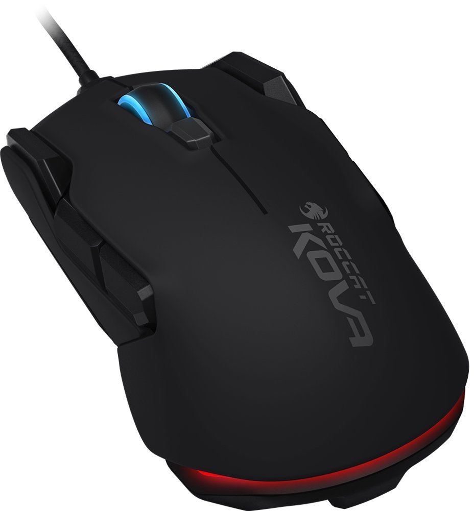 Roccat Kova für 25€ -  Gaming-Maus mit 7000 dpi, 12 programmierbare Tasten, für Rechts-/Linkshänder