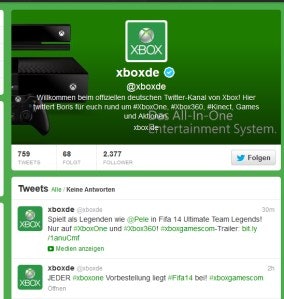 INFO - Fifa 14 kostenlos für alle Vorbesteller der Xbox One