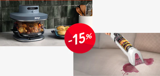 Pfingst-Kracher! 💥 15% Rabatt auf fast alles bei SharkNinja – Airfryer, Staubsauger & Beauty-Tools reduziert 🍟🧺