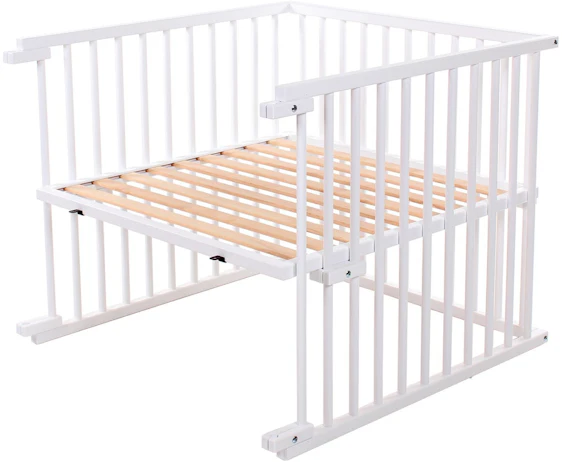Babybay Kinderbett-Umbausatz für Maxi - seidenmatt weiß (176102) mit 23% Ersparnis