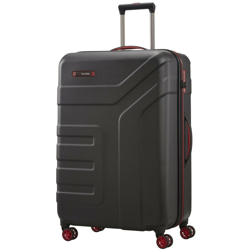 Travelite Vector 2.0 4-Rollen-Trolley 77 cm black mit 21,63€ Preisnachlass