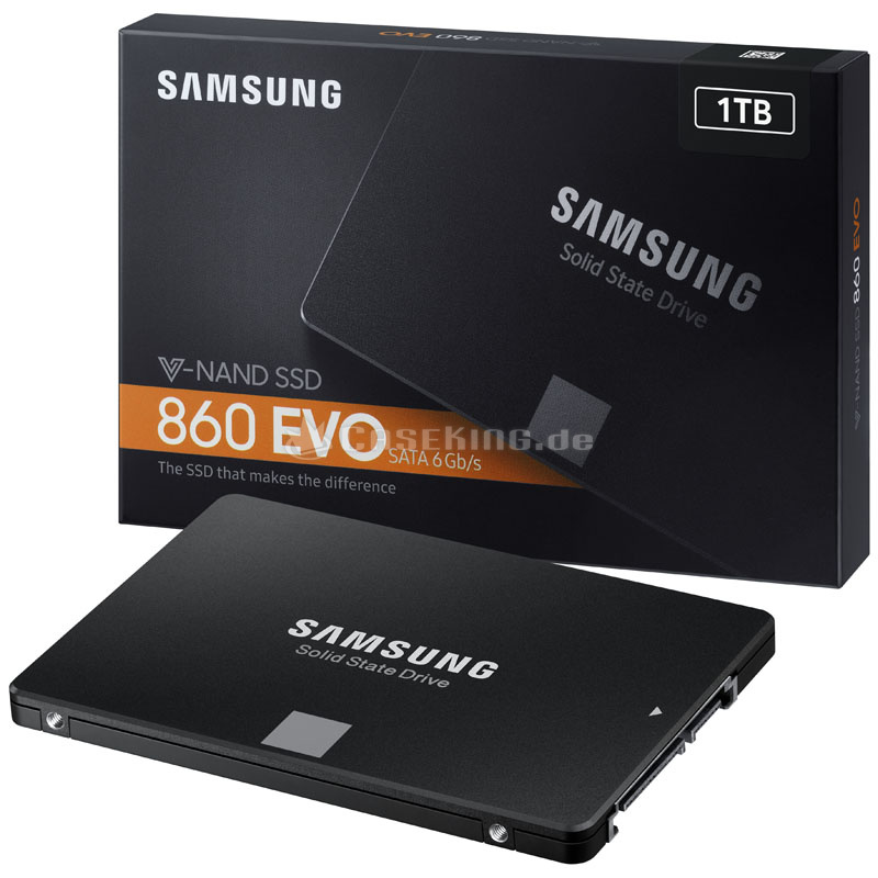 Samsung 860 Evo 2.5 1TB für 151,90 EUR inkl. Versand