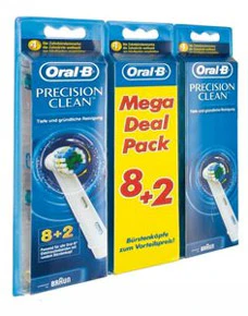 10 Stück Oral-B Precision Clean für 19€ - Ersatzbürsten für elektrische Zahnbürste *UPDATE*