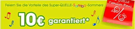 DVD Schnäppchen bei Quelle + 10€ geschenkt