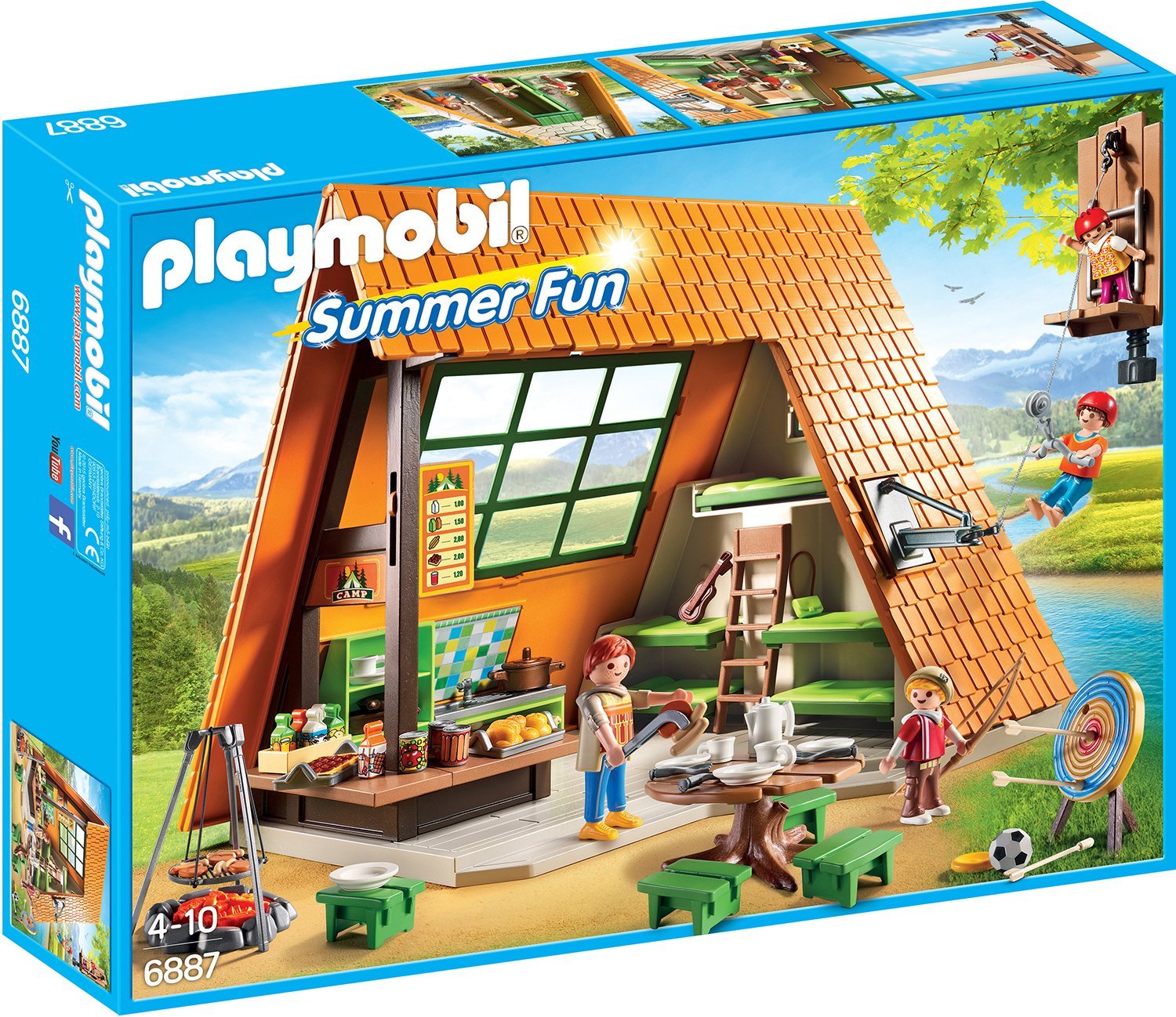 PLAYMOBIL 6887 - Großes Feriencamp für 30 EUR inkl. VSK [Prime only]