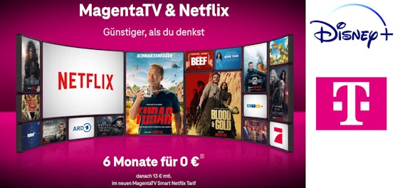 Disney+ für 6 Monate kostenlos – Gratis Streamingdienst, nur für Telekom-Kund:innen
