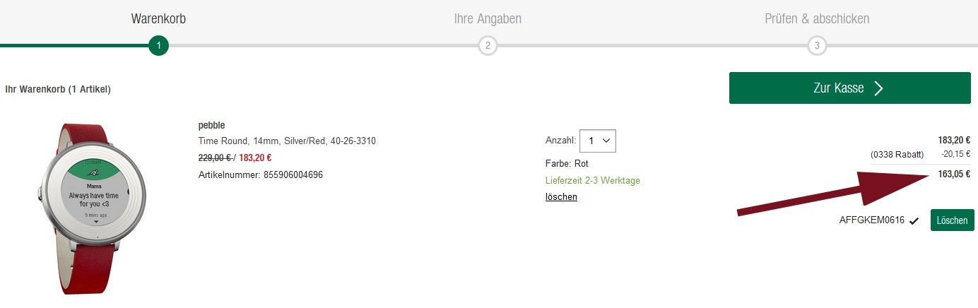 Warenkorb-Galeria-Kaufhof