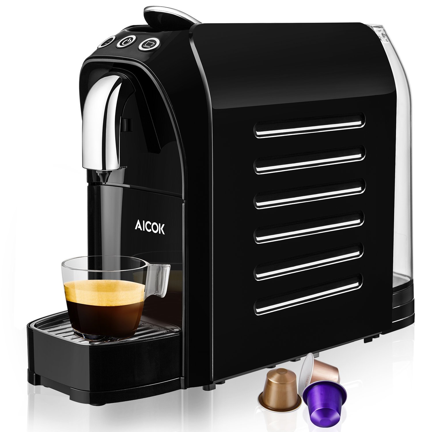 Aicok Kapselmaschine, Espresso Maschine jetzt für 66,90€