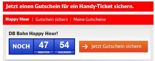 5€ Deutsche Bahn Gutschein (eCoupon) über facebook - nur für Handytickets (Update 2)