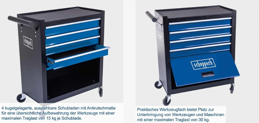 Scheppach-Werkstattwagen-TW1300-mit-4-Schubladen