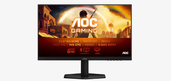 Gaming-Schnapper! 🎮 AOC 24G42E Gaming-Monitor (23,8", 180Hz, IPS) für nur 69€ 🚀