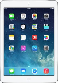 Apple iPad Air (32GB, WiFi, Cellular) weiß/silber als Demoware für 511€