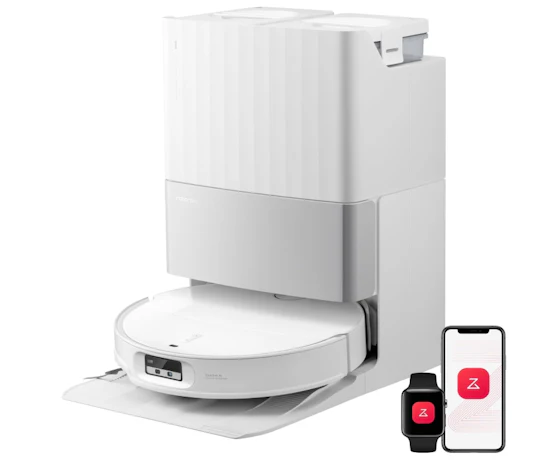 roborock Qrevo EdgeT Saugroboter mit Wischfunktion, 18.500 Pa Saugkraft