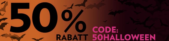 50% Halloween-Rabatt bei Gymqueen - z.B. Whey Protein (500g) für 10€