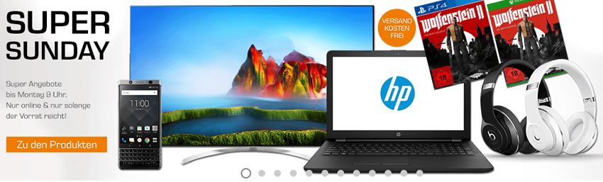 Saturn Super Sunday ab 16.12.2017 - z. B. LG 49UJ6309 49" UHD 4K TV für 444€