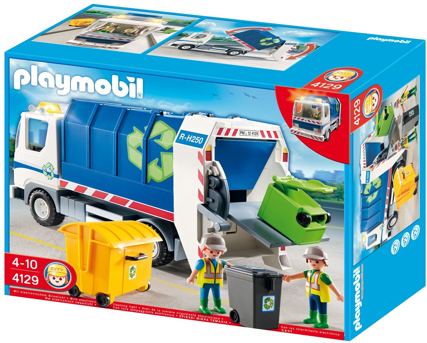 Playmobil Recycling-Fahrzeug mit Blinklicht ab 25€