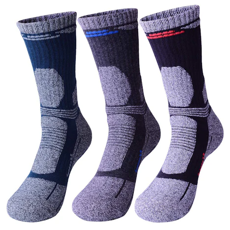3 Paar Wandersocken Trekkingsocken Feuchtigkeitstransportierende