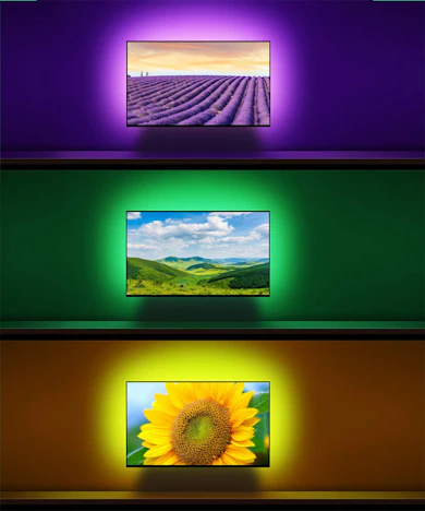 Led Stripe TV Beleuchtung Kit APP gesteuerte Neon Fernseher Ambient Lichter