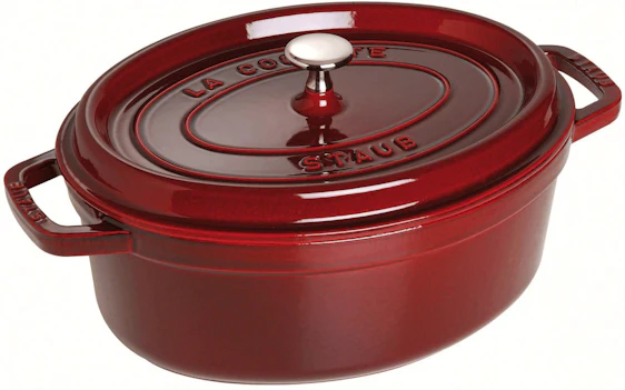 Staub Bratentopf 31 x 25 cm oval grenadine: 189,99€ statt 231,99€