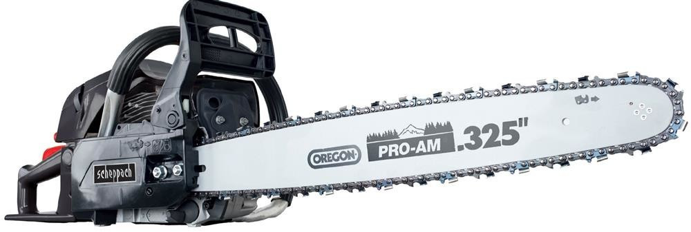 Scheppach CSH 56 (51 cm) für 93€ – Benzin-Kettensäge mit 3,1 PS 2-Takt Motor
