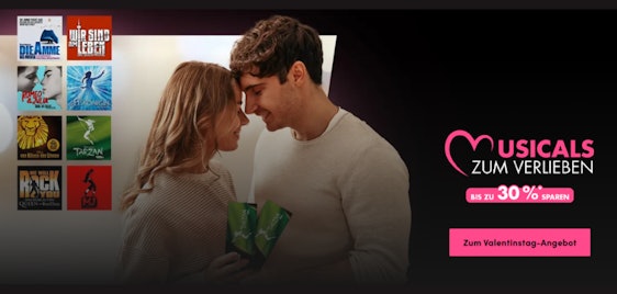 30% Ticket-Aktion 🎪 Musicals günstiger buchen