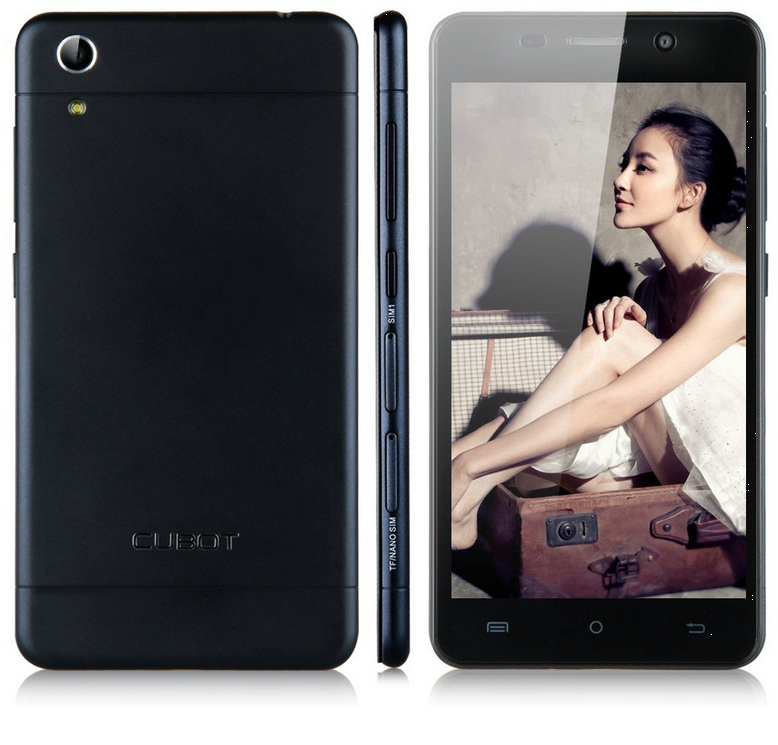 Cubot X9 für 53€ - 5,0 Zoll Dual-SIM-Smartphone mit Octacore-Prozessor, 2GB Ram und Android 4.4