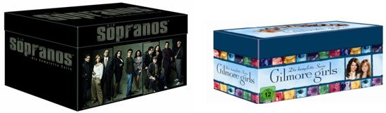 Sopranos Mafiabox und Gilmore Girls Superbox für je 53€