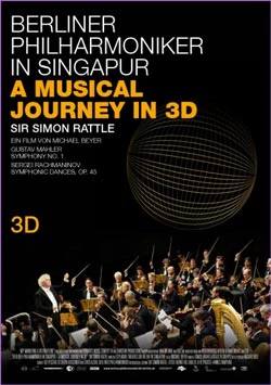 Für 1,38€ ins Kino zu "Berliner Philharmoniker in Singapur - A Musical Journey in 3D"