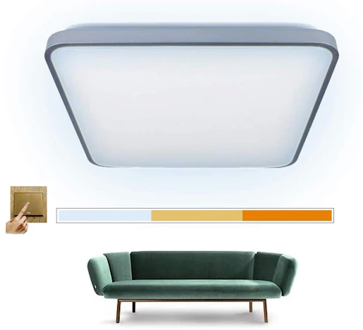 LED Deckenleuchte Wohnzimmerlampe 50W, 435 * 435 * 100mm Sternen Himmel Modern Deckenlampe - 28,69 €