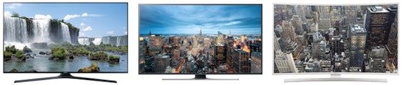 Günstige Samsung TVs bei Amazon - z. B. Samsung UE40J6350 Curved Full-HD für 500€