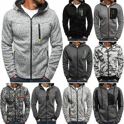 Kapuzenpullover Sweatshirt Pullover Hoodie Sweatjacke Herren OZONEE