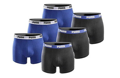 Puma Basic Limited Black Edition Boxershorts für 29€ – 6er Pack in verschiedenen Farben